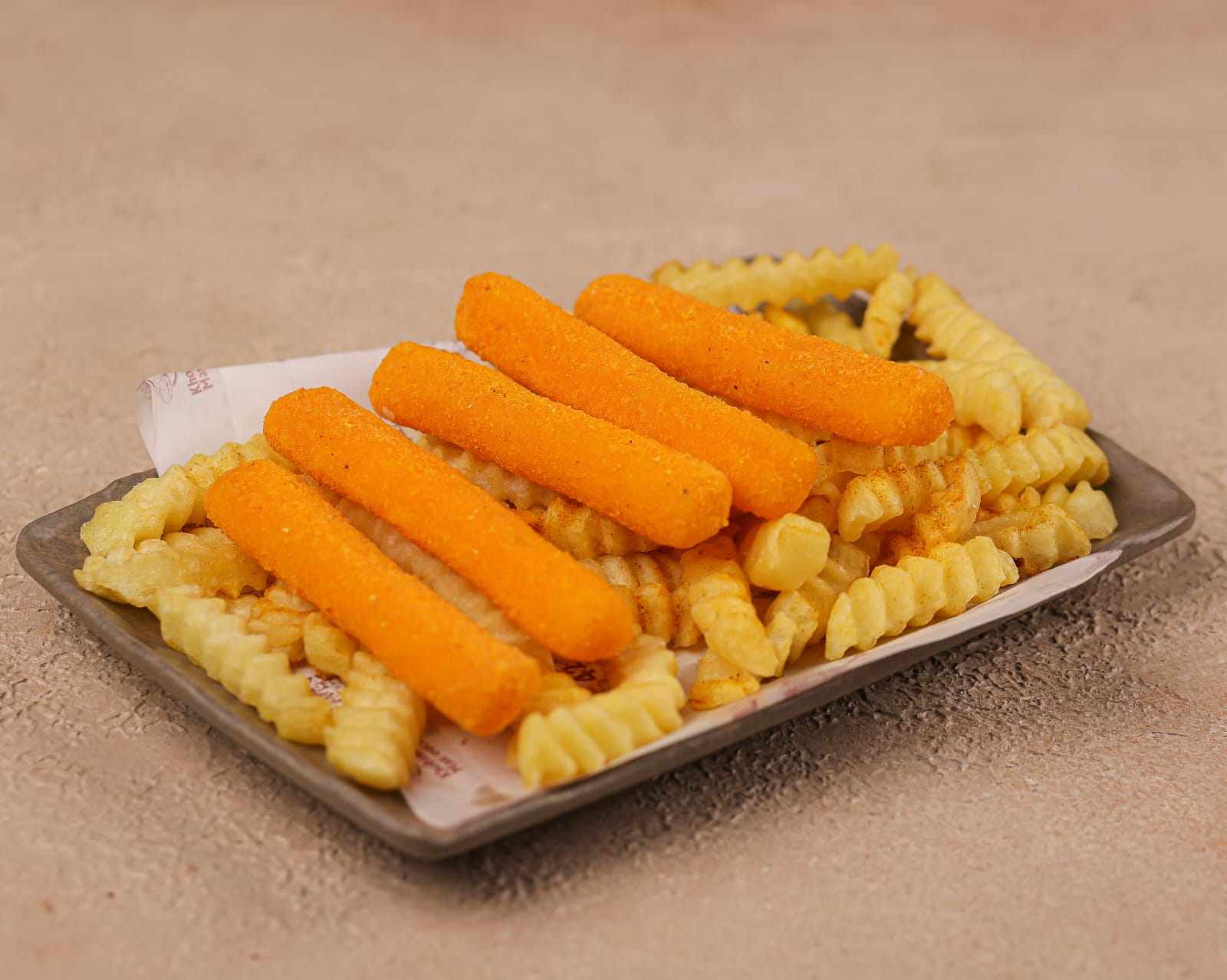 طبق اصابع جبنة مقلية
