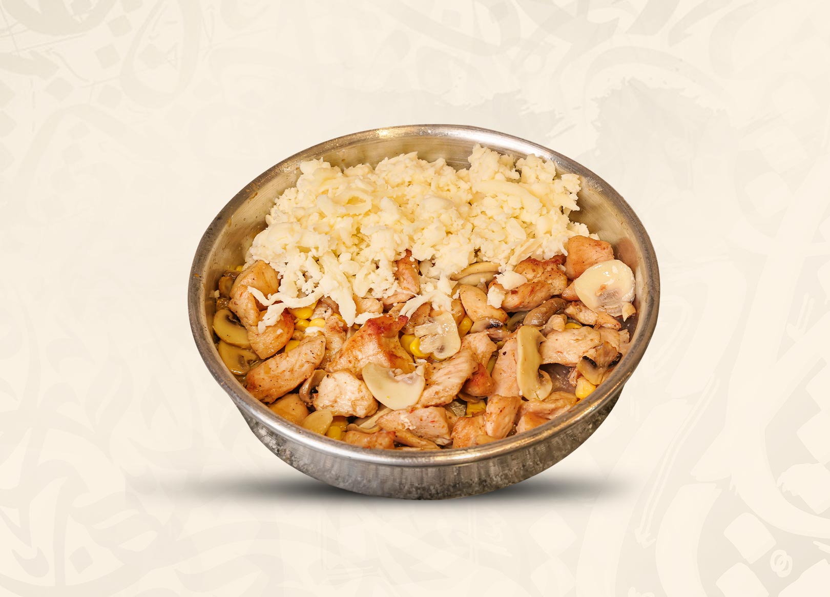 طاجن شيش بالموزريلا